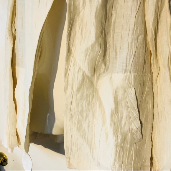 NWT Ellen Tracy ivory/white blazer - Picture 5 of 8